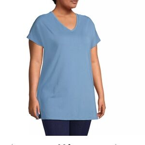 Lands' End Lightweight Jersey Extra Long Tunic (NWT)